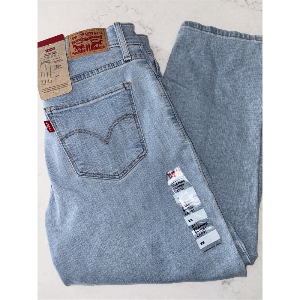 Levi's Women's Skinny Jeans Light Blue